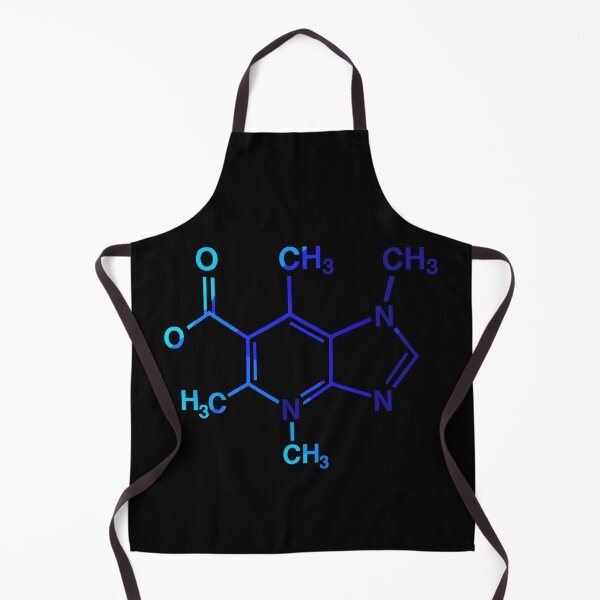 Item preview, Caffeine Molecule Sticker – Minimal Science Design for Coffee Lovers & Chemistry Fans designed and sold by Minimum-Rage.