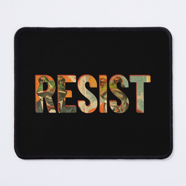 Artikelvorschau, RESIST - Portland Frog Typografie entworfen und verkauft von Klysztof.
