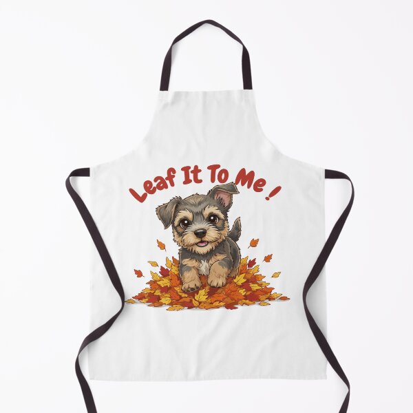 Item preview, Leaf It To Me Border Terrier Dog Running in Fall Leaves Cute Autumn designed and sold by The Real Life Symphony.