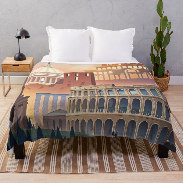 Item preview, Minimalist skyline of Rome designed and sold by paulrommer.