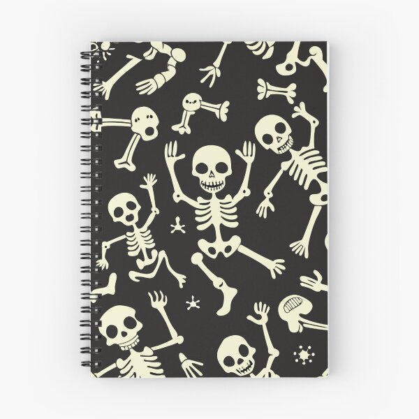 Item preview, Dancing Skeletons Pattern – Funny Spooky Halloween Bones Design designed and sold by Bratak.