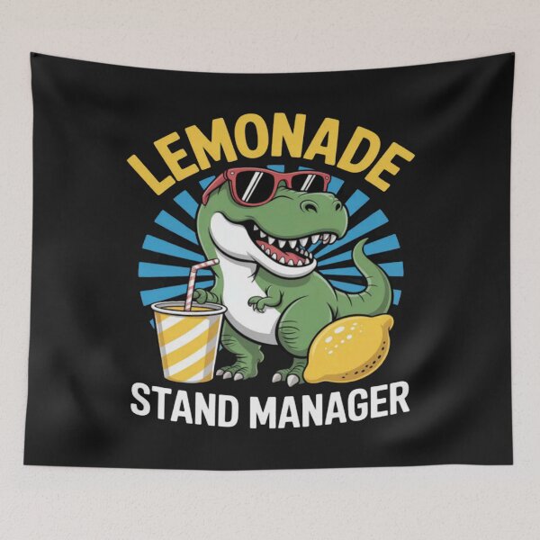 Item preview, Lemonade Business Dinosaur Summer designed and sold by CraftyCuttable.