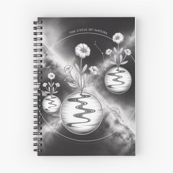 Item preview, black and white fantasy world nature  designed and sold by ArtQueen777.