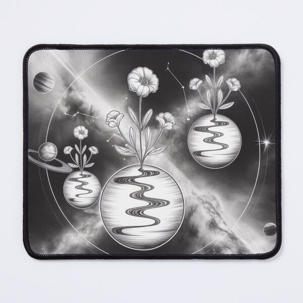 Item preview, black and white fantasy world nature  designed and sold by ArtQueen777.
