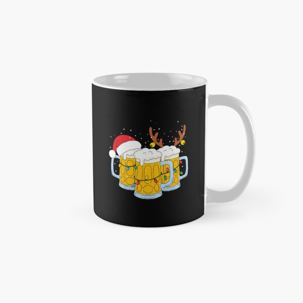 Item preview, Beer Christmas Santa Reinbeer Xmas Tree designed and sold by tearbytea.