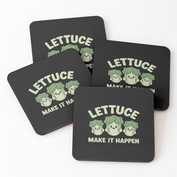 Item preview, Lettuce Make It Happen Plant Parent designed and sold by CraftyCuttable.