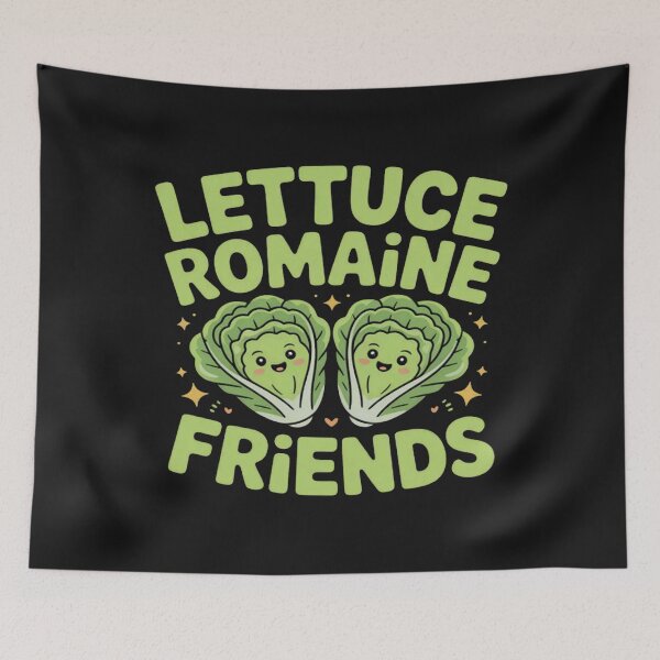 Item preview, Lettuce Romaine Friends Veggie designed and sold by CraftyCuttable.