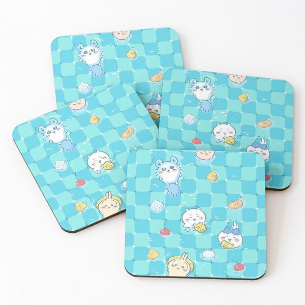 Item preview, Swimming chiikawa in a pool designed and sold by gibbianne.