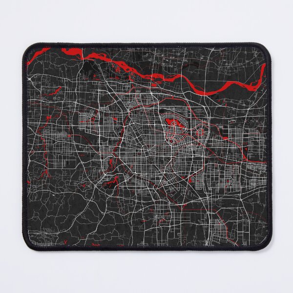 Item preview, Zhengzhou City Map of Henan, China - Oriental designed and sold by deMAP.