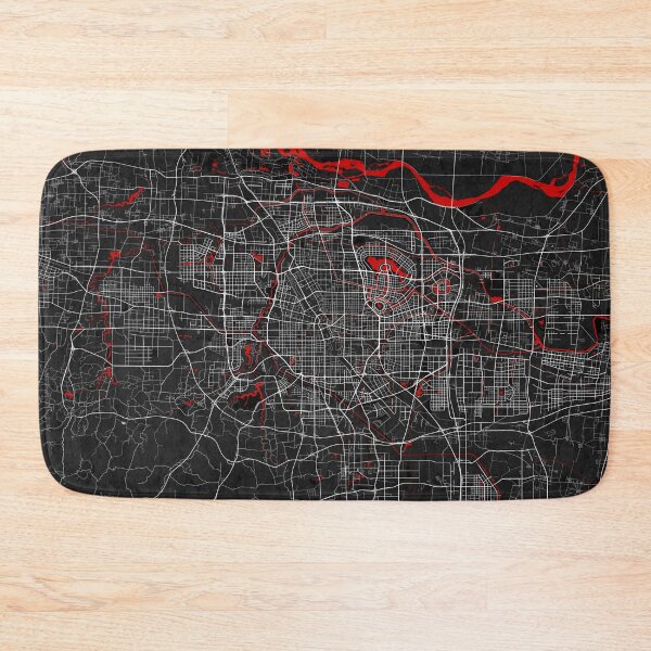 Item preview, Zhengzhou City Map of Henan, China - Oriental designed and sold by deMAP.