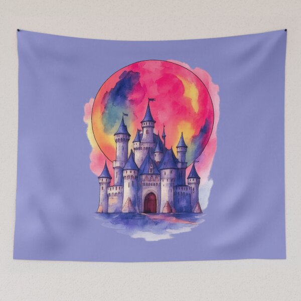 Item preview, Crimson Moon Castle designed and sold by Dawne's Designs.