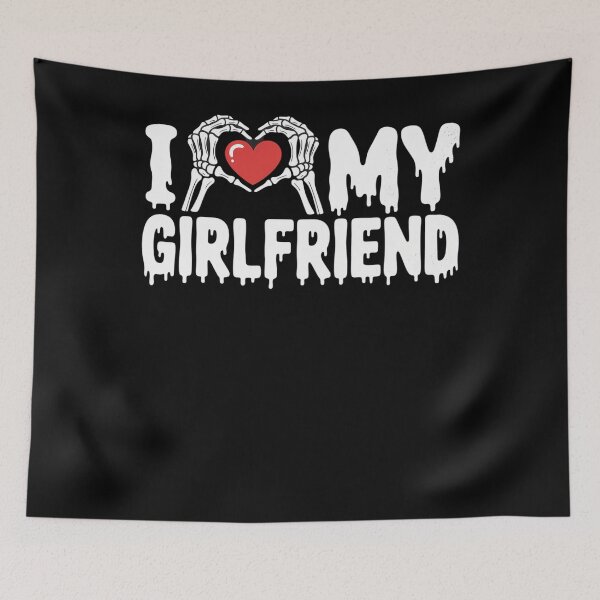 Item preview, Lovely I Heart My Girlfriend I Love My Girlfriend halloween designed and sold by PeteHomenick.