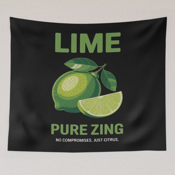 Item preview, Lime Pure Zing Compromises Just Citrus Farmer designed and sold by CraftyCuttable.