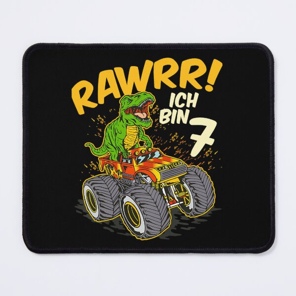 Item preview, Kids 7 Jahre alt 7. Geburtstag Junge Truck Auto TRex  designed and sold by JakeAkhtares.