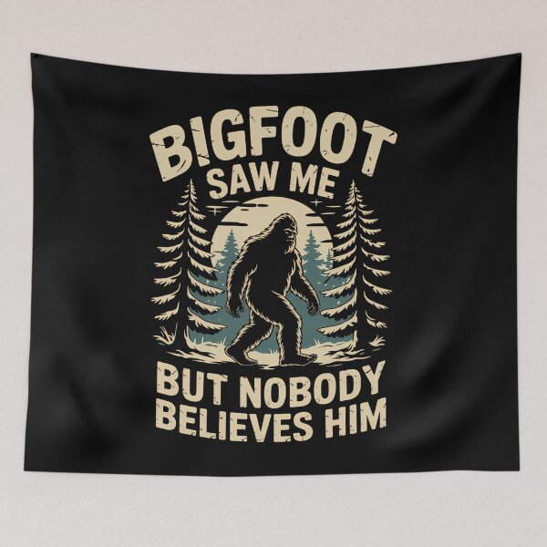 Item preview, Bigfoot Funny Sasquatch Humor Joke designed and sold by tearbytea.