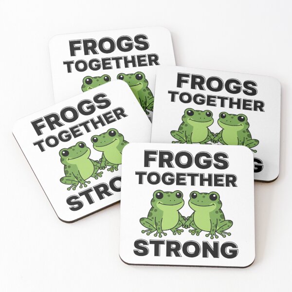 Item preview, Frogs Together Strong | Portland Frog Protest Unity Design designed and sold by Essémké.