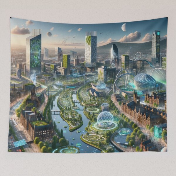 Item preview, Future Manchester – The vision of a green city of the future designed and sold by Eric Nagel.