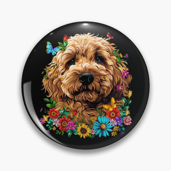 Item preview, Funny Cockapoo Flowers Floral Colorful Mom Dad Kids designed and sold by rafaeltto.
