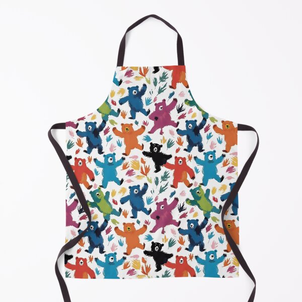 Item preview, Playful Bears and Abstract Shapes Pattern designed and sold by Dream Garden.