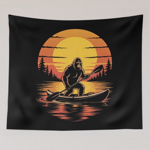 Item preview, Bigfoot Kayak Kayaking Lovers designed and sold by tearbytea.