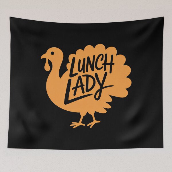 Artikelvorschau, Mittagessen Lady Truthahn Thanksgiving entworfen und verkauft von LeeEvans222.