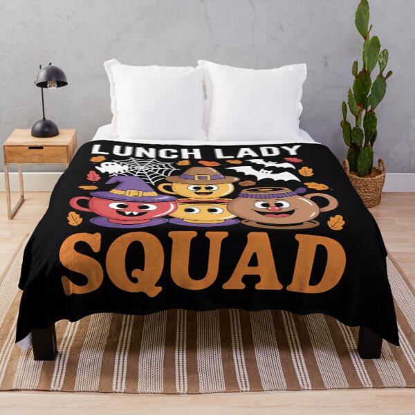 Item preview, Lunch Lady Squad Thanksgiving Halloween Fall Tre Boo Ghosts designed and sold by LeeEvans222.