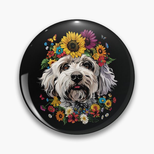 Item preview, Funny Coton de Tulear Flowers Floral Colorful Mom Dad Kids designed and sold by rafaeltto.