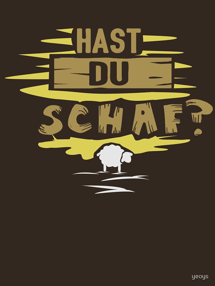 Hast du Schaf? - Brettspiel Spruch Geschenk by yeoys