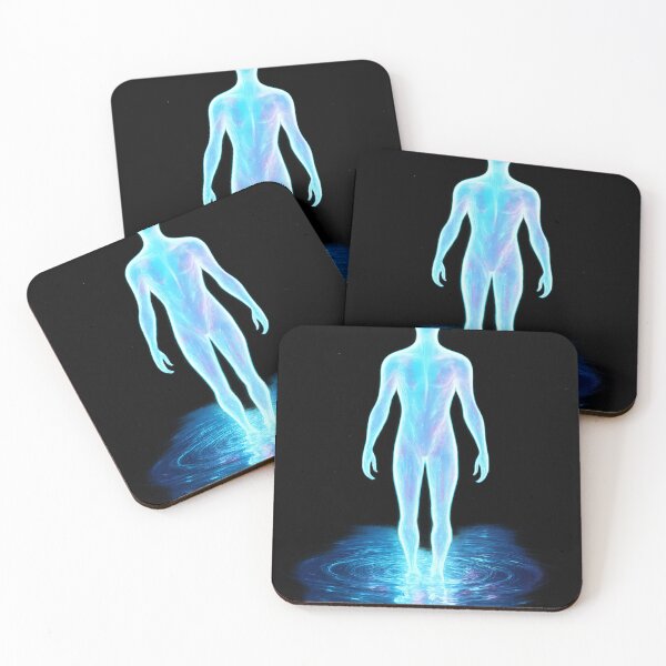 Item preview, Digital Ascension – Light Being Over Reflections designed and sold by DavidSalazo.