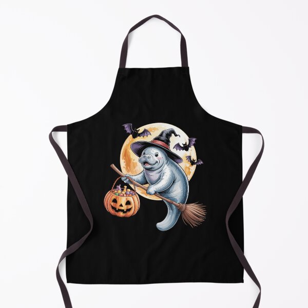 Item preview, Manatee Witch Hat Pumpkin Halloween designed and sold by LeeEvans222.
