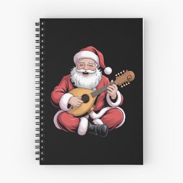 Item preview, Mandolinist Mandolin Player Christmas Santa Playing Mandolin designed and sold by LeeEvans222.
