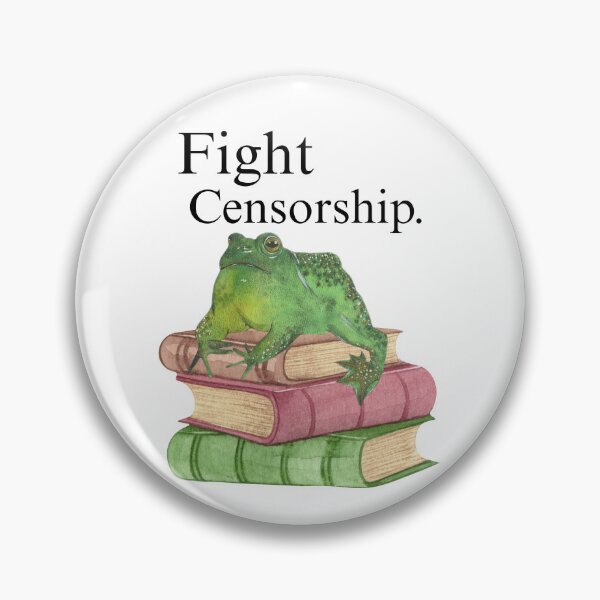Item preview, Frogs Against Book Bans designed and sold by The Frog Pond.