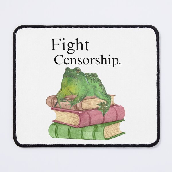 Item preview, Frogs Against Book Bans designed and sold by The Frog Pond.