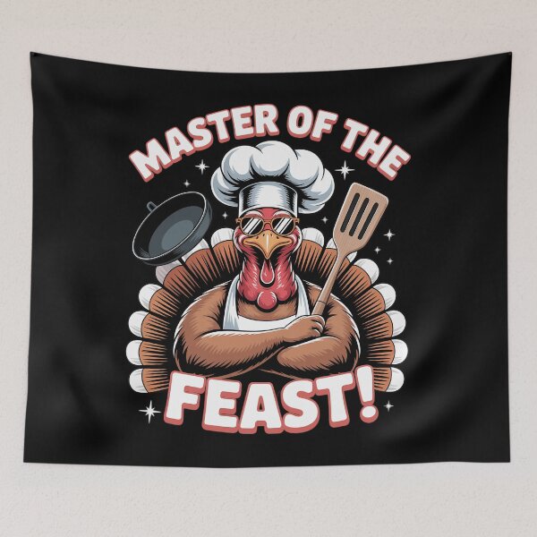Item preview, Master of the Feast – Thanksgiving Chef Turkey designed and sold by LeeEvans222.