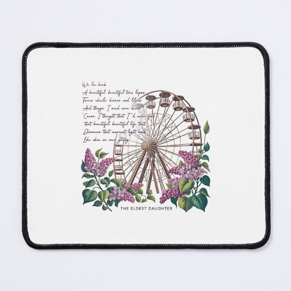 Item preview, Eldest Daughter Showgirl - Ferris Wheels, Kisses, and Lilacs Lyrics designed and sold by judithcooley.
