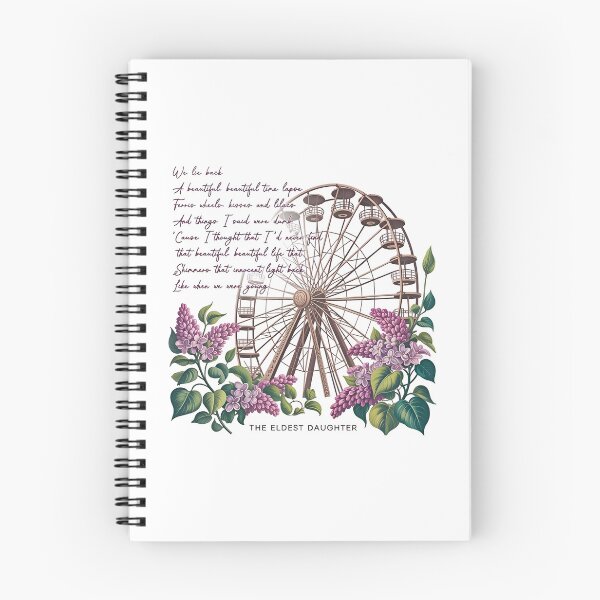 Item preview, Eldest Daughter Showgirl - Ferris Wheels, Kisses, and Lilacs Lyrics designed and sold by judithcooley.