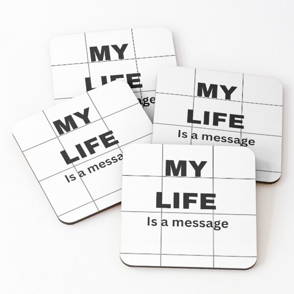 Item preview, My life is a message  designed and sold by Cjmarcial91.