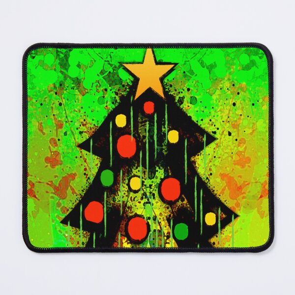 Item preview, Christmas Tree Graffiti designed and sold by ViaARTfactory.