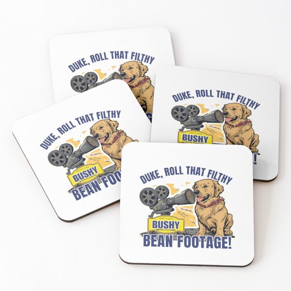 Item preview, Duke, Roll that filthy bean footage! designed and sold by NicMacTees.