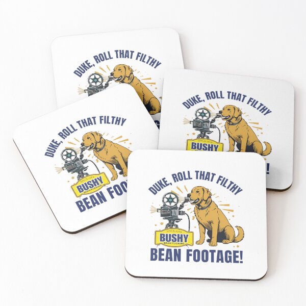 Item preview, Duke, Roll that filthy bean footage! designed and sold by NicMacTees.