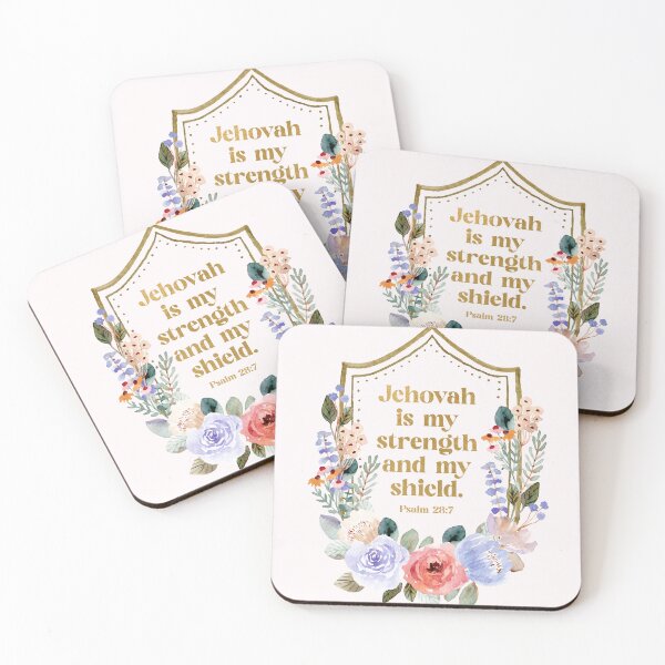 Item preview, Psalm 28:7 designed and sold by Paper Bee Gift Shop.