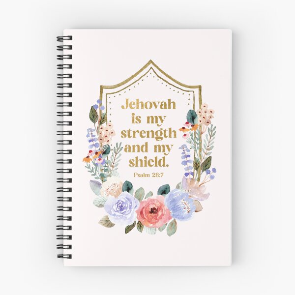Item preview, Psalm 28:7 designed and sold by Paper Bee Gift Shop.