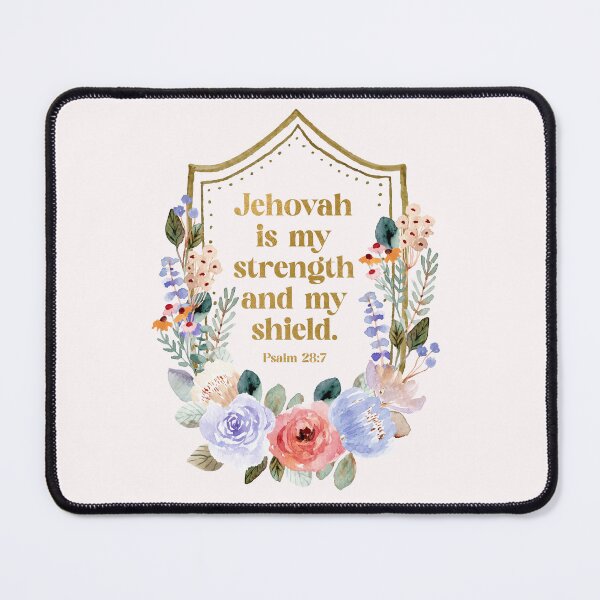 Item preview, Psalm 28:7 designed and sold by Paper Bee Gift Shop.