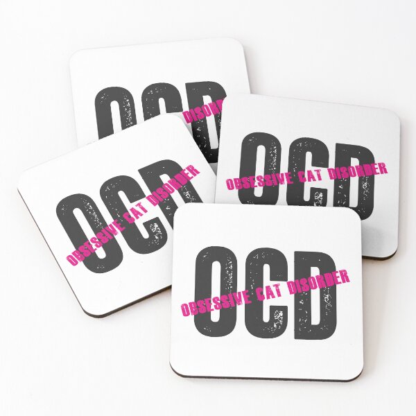 Item preview, OCD: Obsessive Cat Disorder designed and sold by Whiskers, Wags and Wonder.