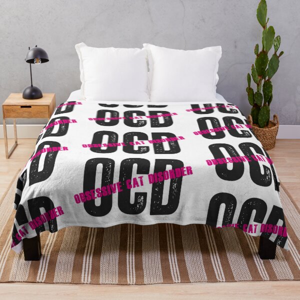 Item preview, OCD: Obsessive Cat Disorder designed and sold by Whiskers, Wags and Wonder.
