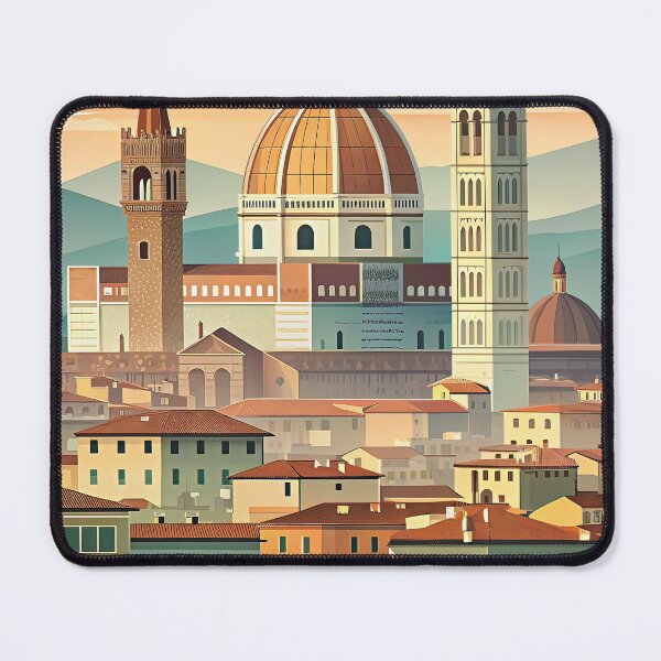 Item preview, Minimalist skyline of Florence designed and sold by paulrommer.