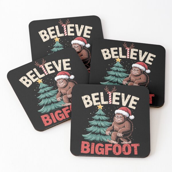 Item preview, Bigfoot Sasquatch Santa Christmas designed and sold by waazwee6.