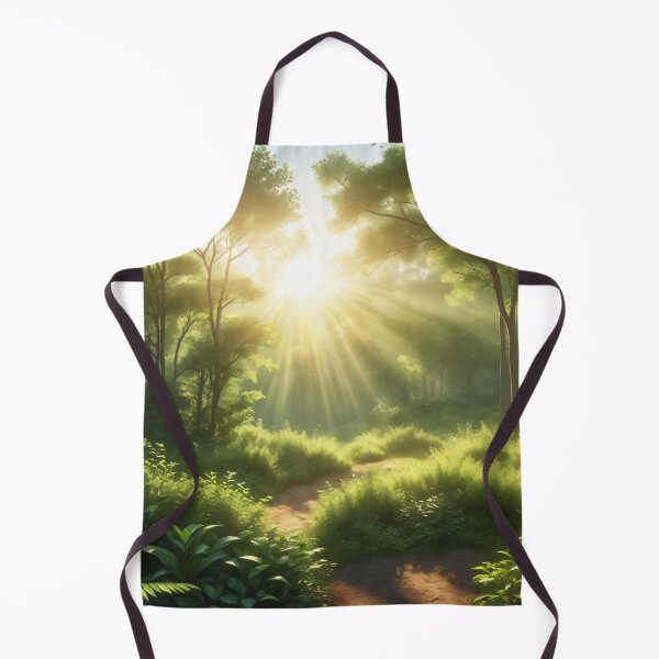 Item preview, Sunlight Shining Through Lush Green Forest Trees Creating Peaceful Nature Path and Morning Serenity Scene designed and sold by Mimoshi ⭐⭐⭐⭐⭐.