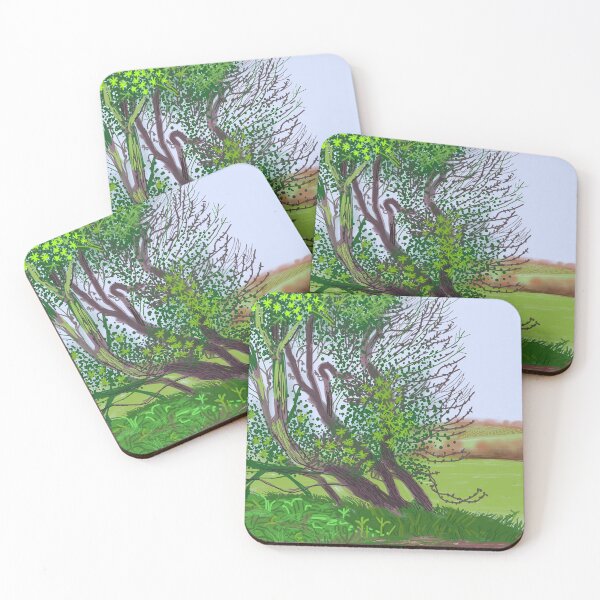 Item preview, The Arrival Of Spring In Woldgate East Yorkshire 12th April 2011 - No. 1 By David Hockney designed and sold by DSGIJUF.