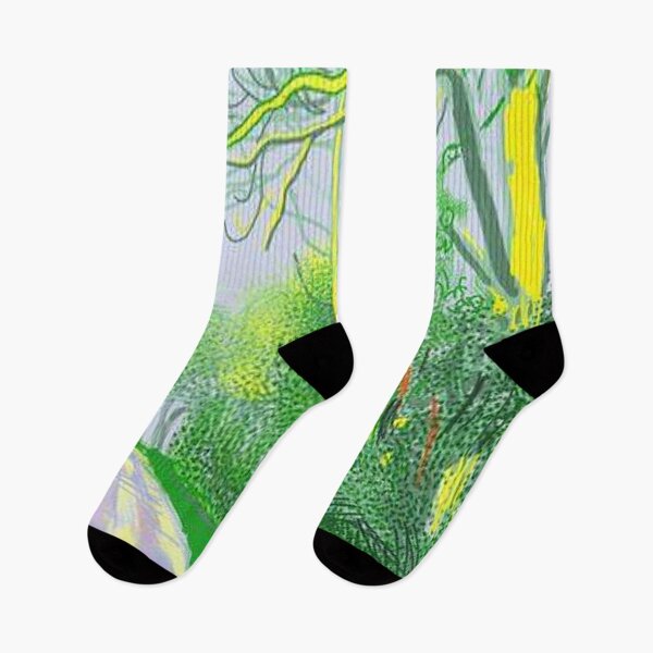 Item preview, The Arrival Of Spring In Woldgate East Yorkshire 12th April 2011 - No. 2 By David Hockney designed and sold by DSGIJUF.